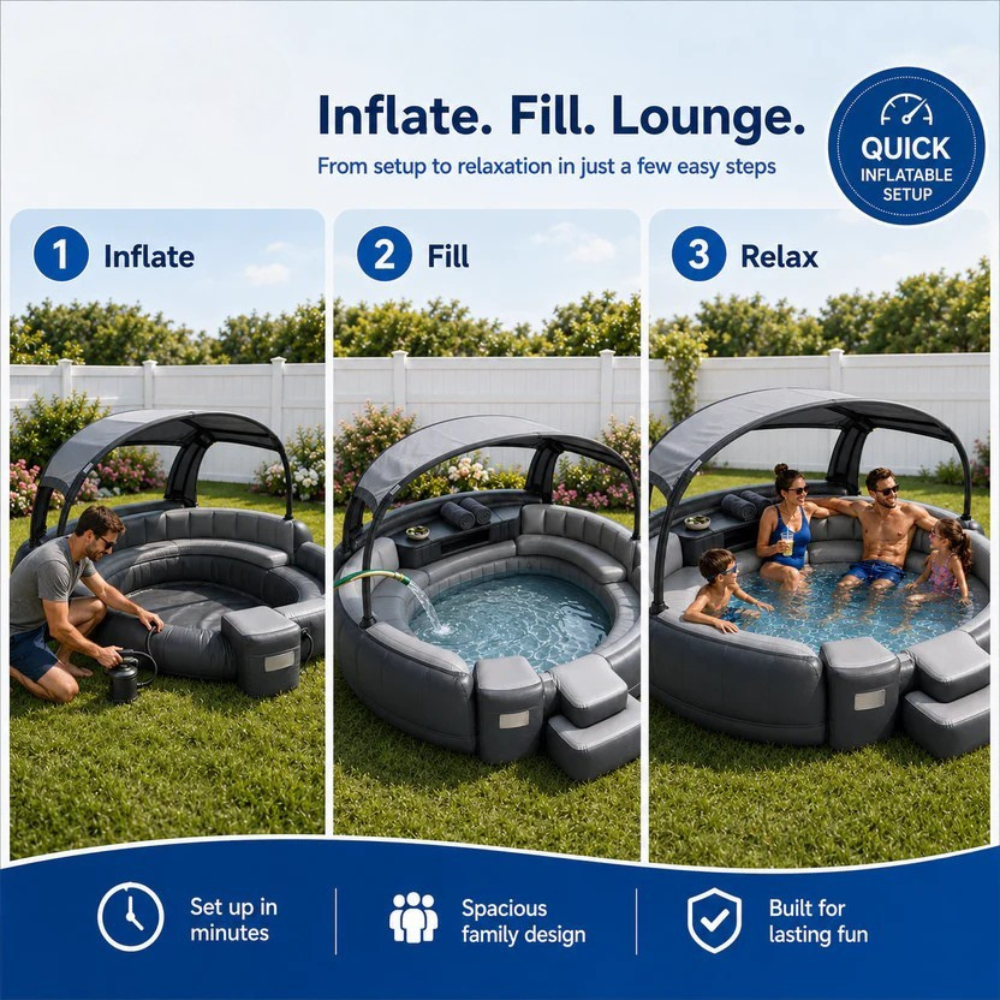Aqualis Prestige™ Lounge Pool